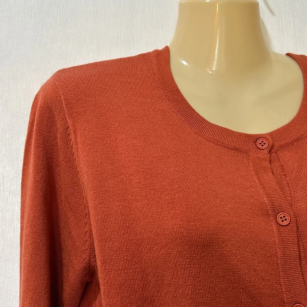 MAK SWEATER WOMEN SWEATER ELBOW SLEEVE SIZE MD - Picture 7 of 8